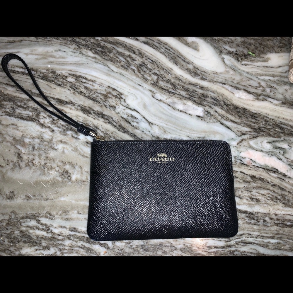COACH Black Wallet